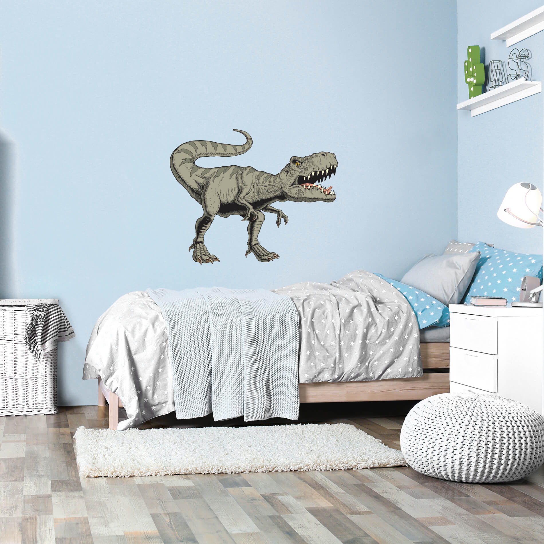 Adesivo de Parede Infantil Dinossauro Jurassic 70x55cm - Imagem 3