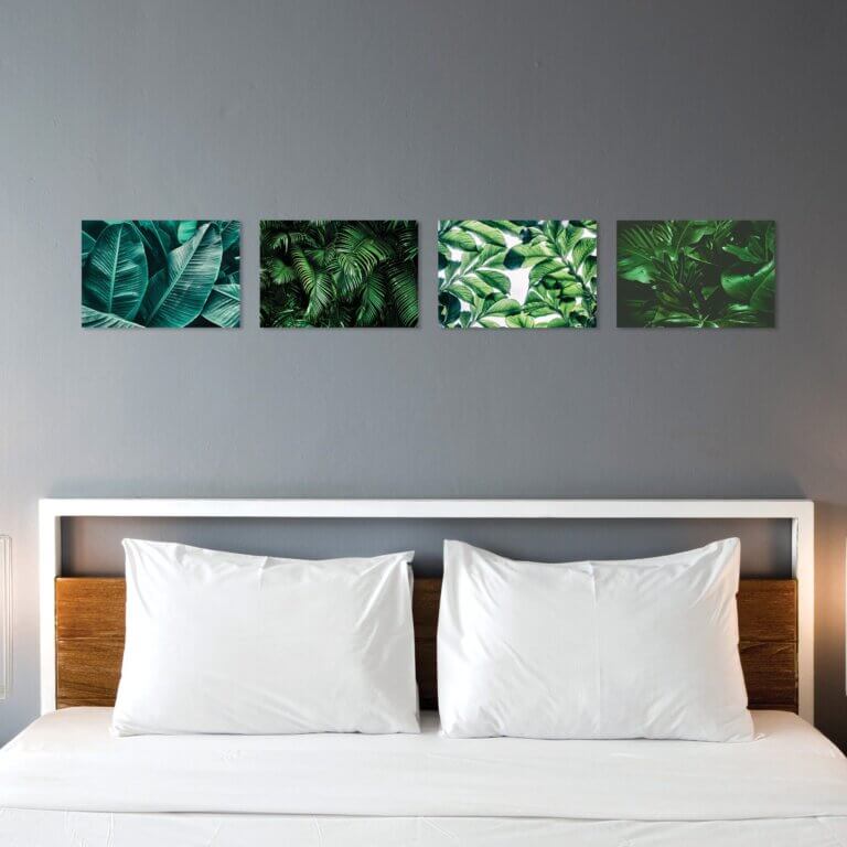 Placa Decorativa MDF Folhagem Folha