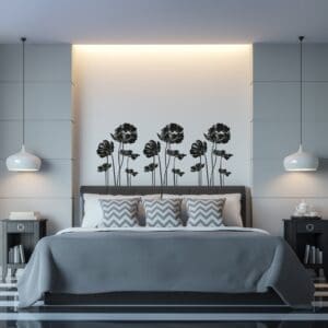 Adesivo Parede Floral para Quarto