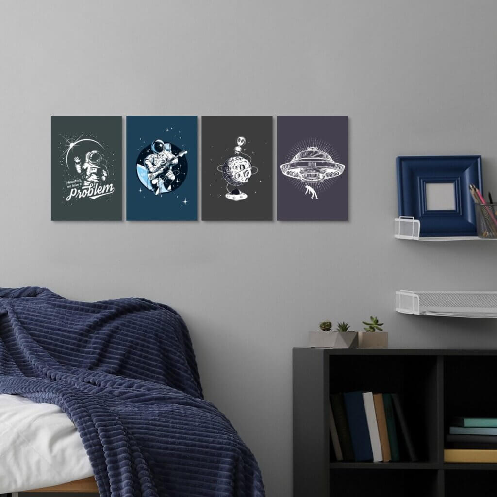 Placas Decorativas Espaço Sideral