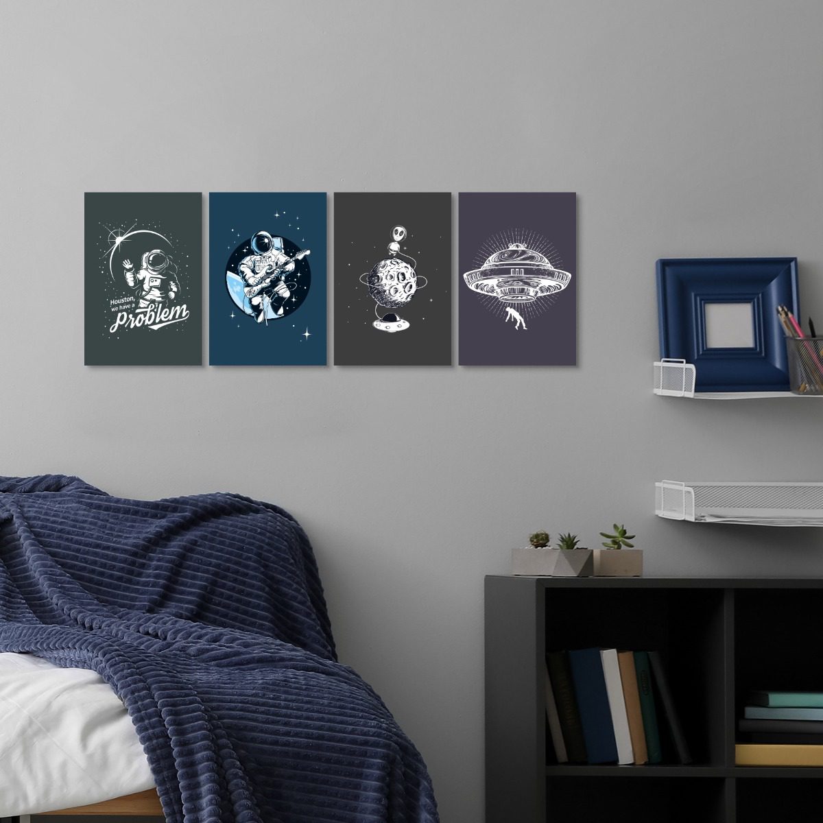 Placas Decorativas Espaço Sideral