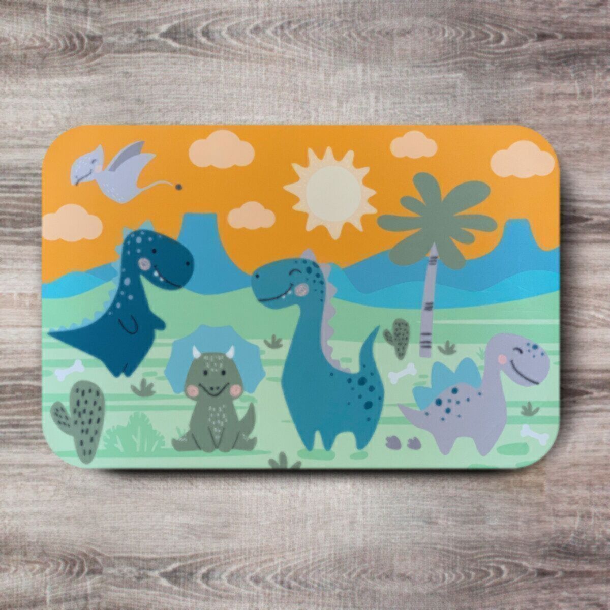 Tapete Infantil Dinossauro Jurassic Baby 40x60cm