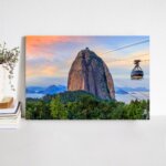 Placa Decorativa Cidades Rio Janeiro Pão de Açúcar 20x30cm
