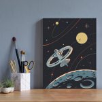 Placa Decorativa Espaço Retrô Base Aérea 20x30cm