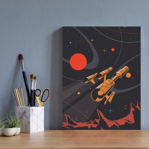 Stylish,Scandinavian,Home,Interior,With,Mock,Up,Photo,Frame,On