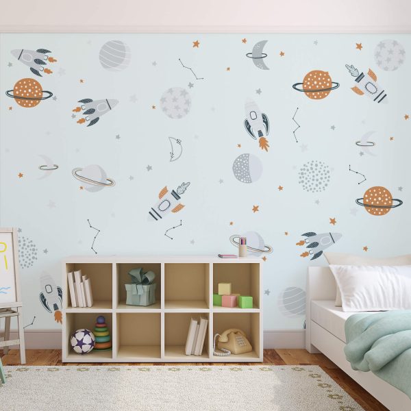 Papel de Parede Menino Espaço