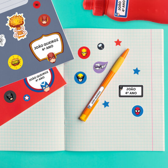 Etiquetas Escolares Personalizadas