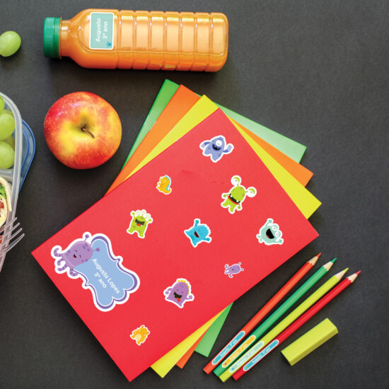 Adesivo para Material Escolar Adesivo para Material Escolar
