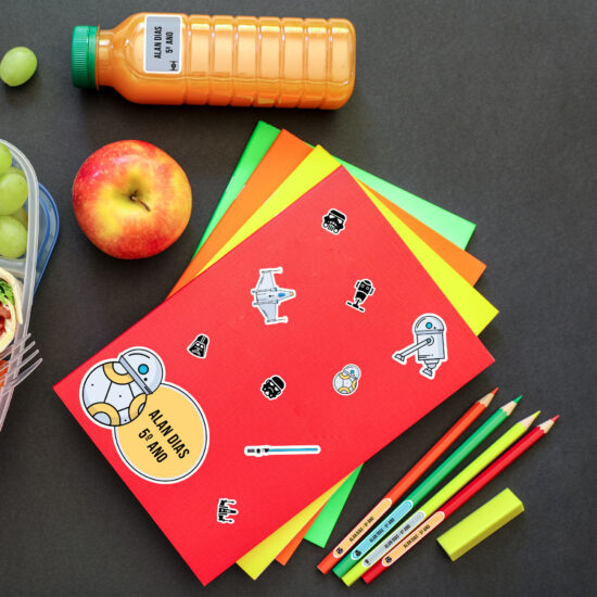 Etiquetas escolares personalizadas