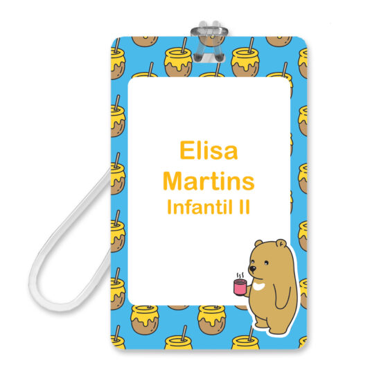 Etiquetas Escolares Personalizadas Ursinhos Tag Mochila