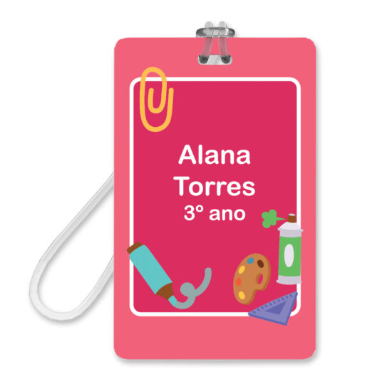 Etiquetas Escolares Personalizadas Criatividade Tag Mochila Etiquetas Escolares Personalizadas Criatividade Tag Mochila