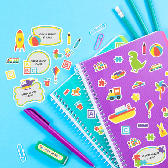 Etiqueta Escolar em Oferta