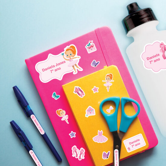 Etiquetas para Material Escolar