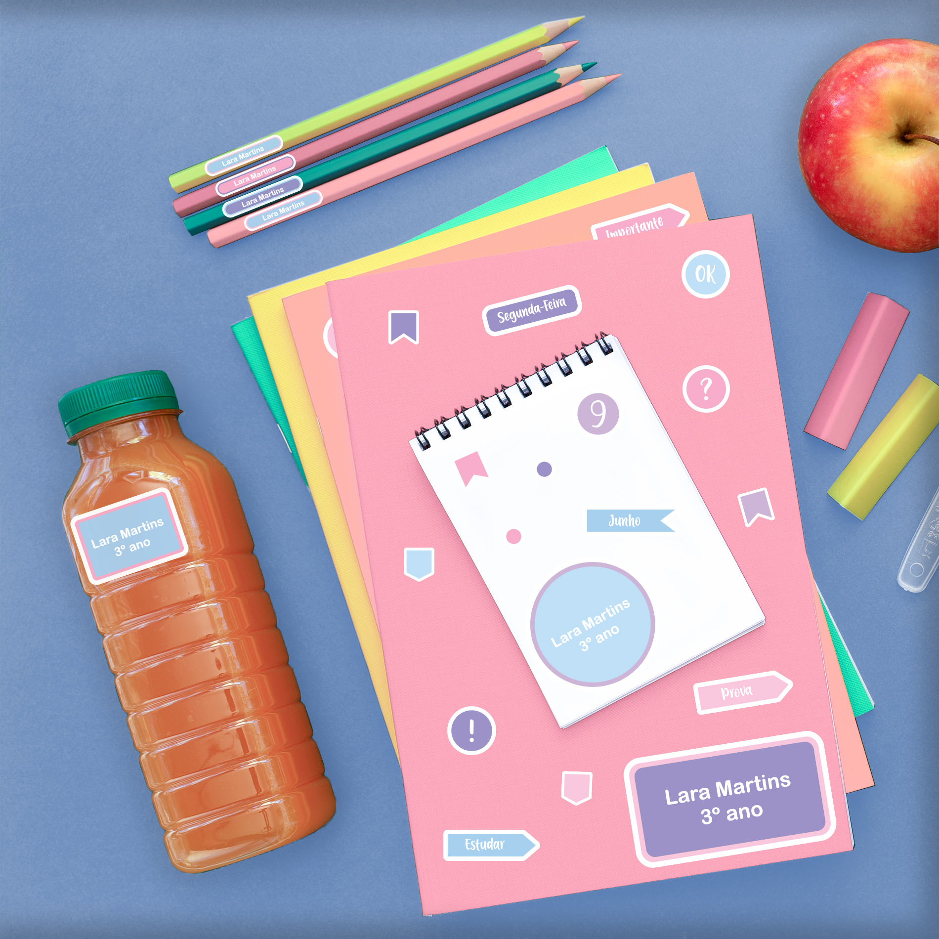 Etiquetas Escolares Personalizadas