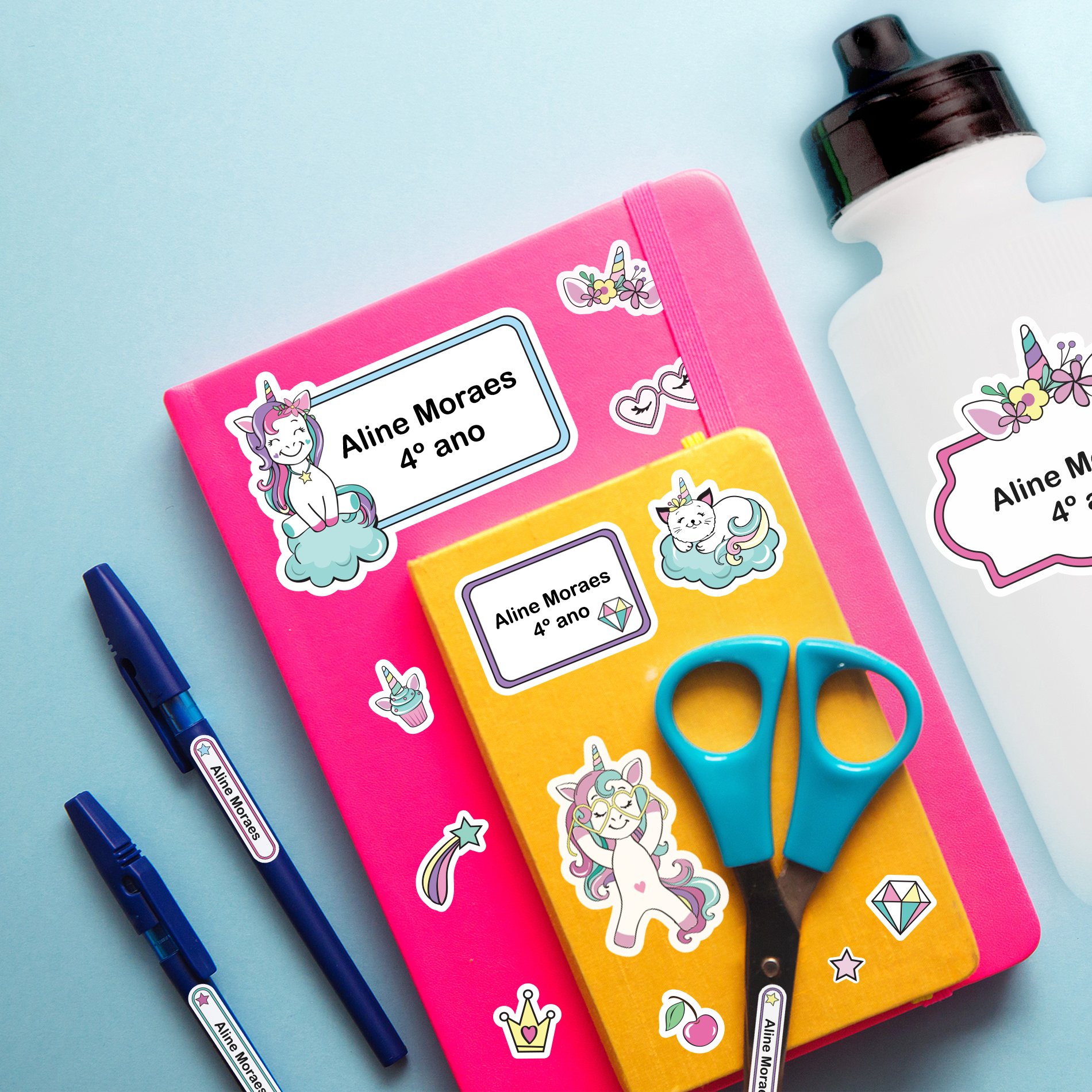 Etiquetas Escolares Personalizadas