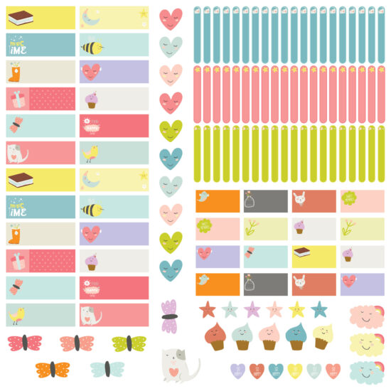 Etiquetas Escolares Personalizadas