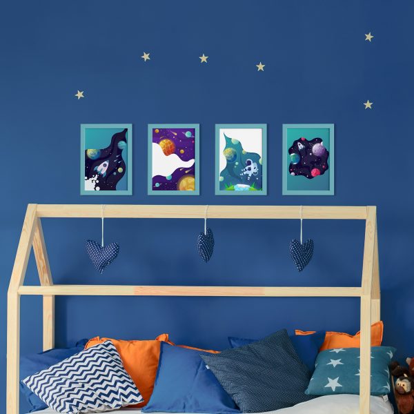 Functional,Child,Room,With,Swing,,Diy,Bed,,Table,And,Bookcase