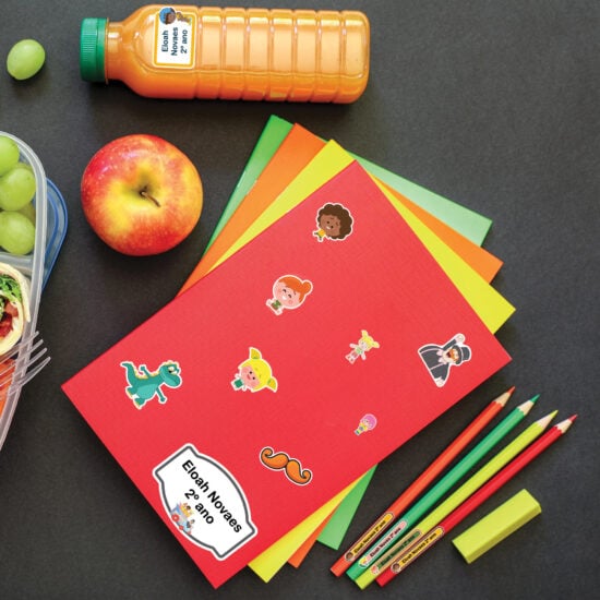 Etiquetas para material escolar Etiquetas para material escolar