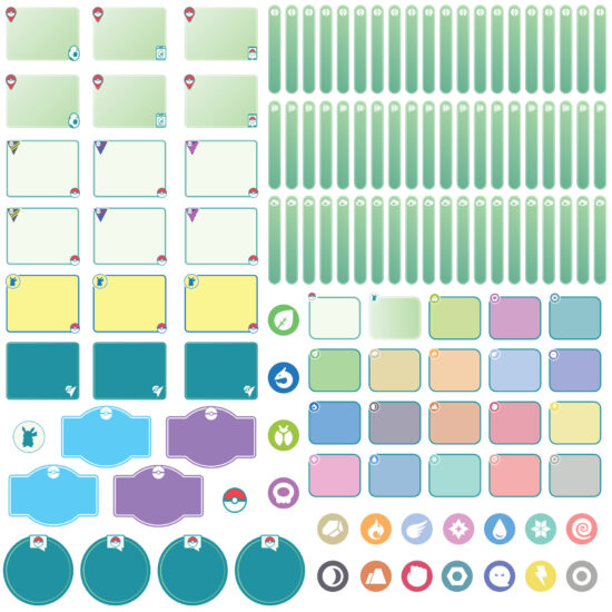 Etiquetas Material Escolar