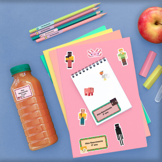 Etiquetas Escolares Personalizadas