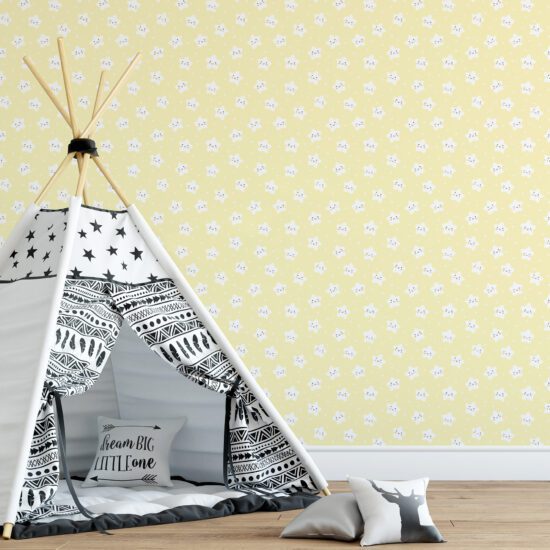 Papel de Parede Amarelo