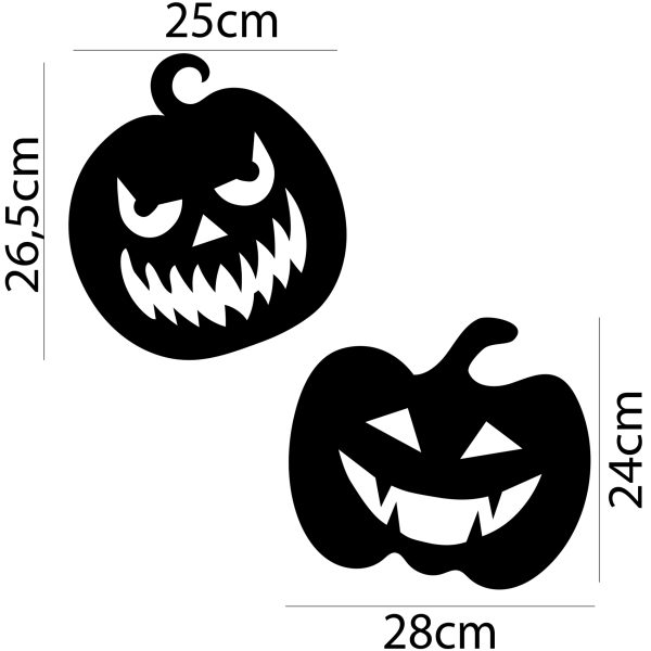 decoracao de halloween aboboras