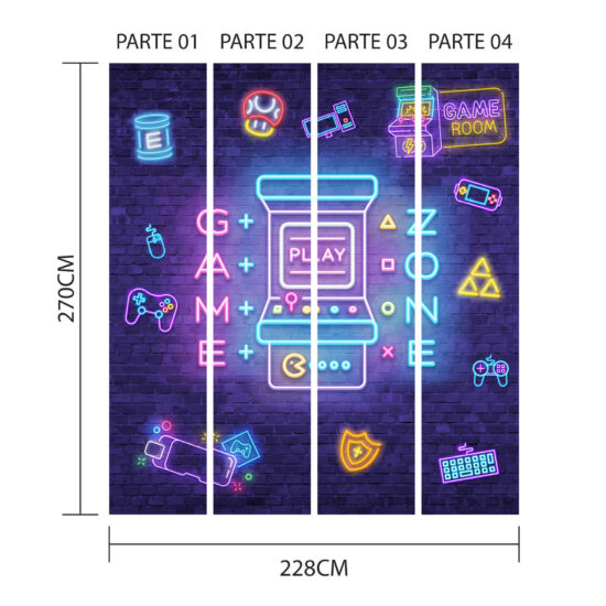 Papel de parede feminino para quarto