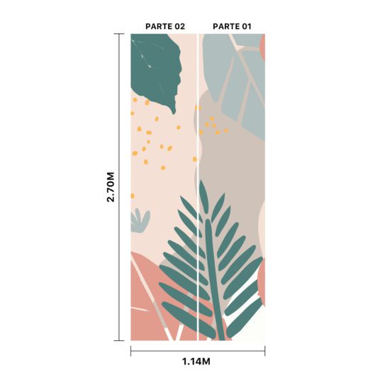 Papel de parede florido