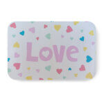 Tapete Infantil para Quarto de Menina Love 40x60cm