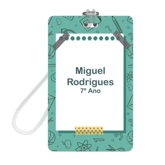 Etiqueta Escolar Infantil