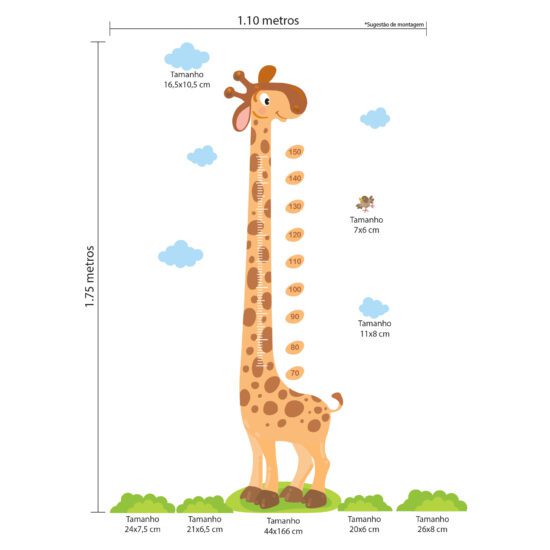 Adesivo de Parede Infantil