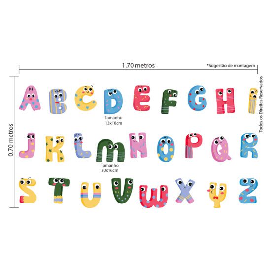 Adesivo de Parede Infantil