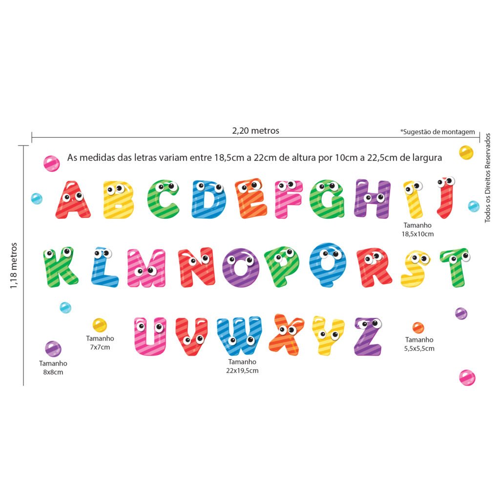 Adesivo de Parede Infantil