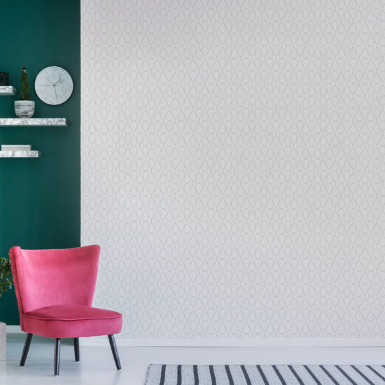 Papel de Parede Cor Branca