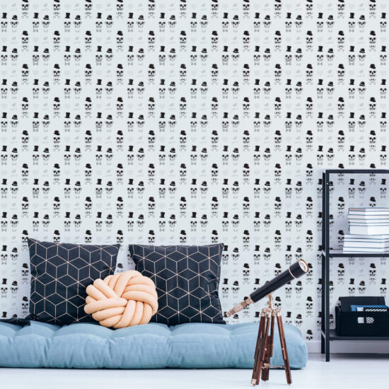 Papel de Parede Caveira 2,70×0,57m