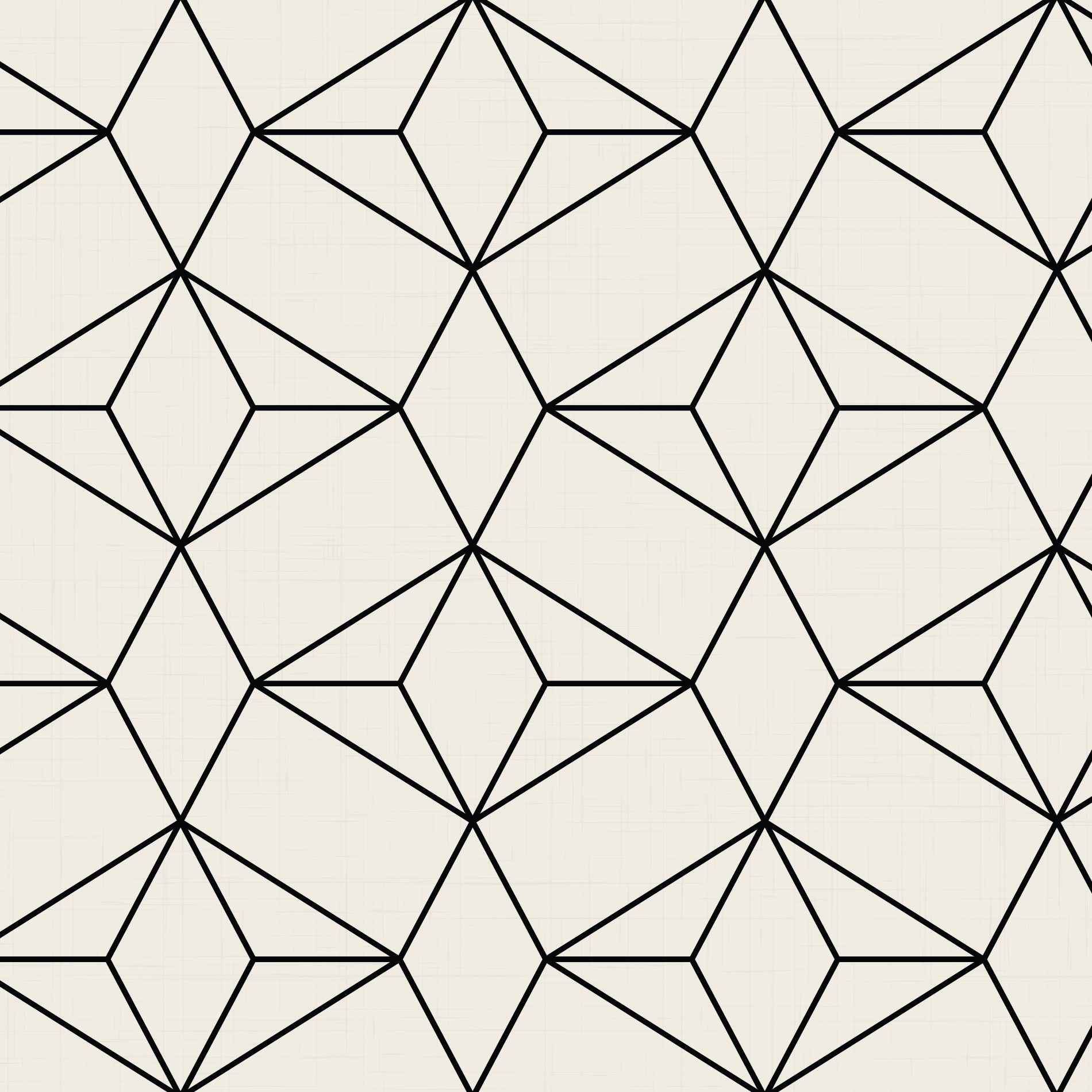 Papel de Parede Bege Geométrico Moderno 57x270cm