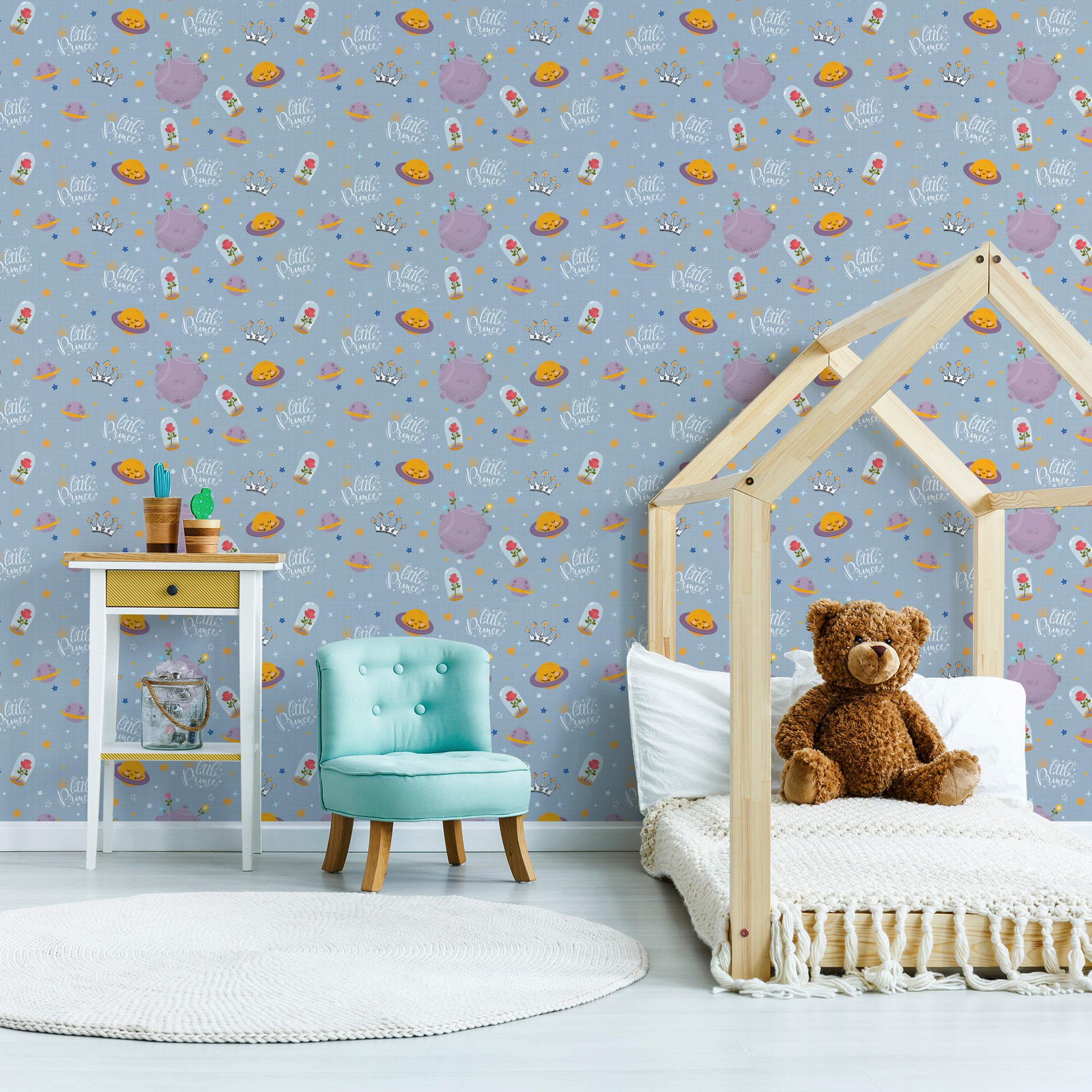 Papel de Parede Pequeno Principe 2,70x0,57m