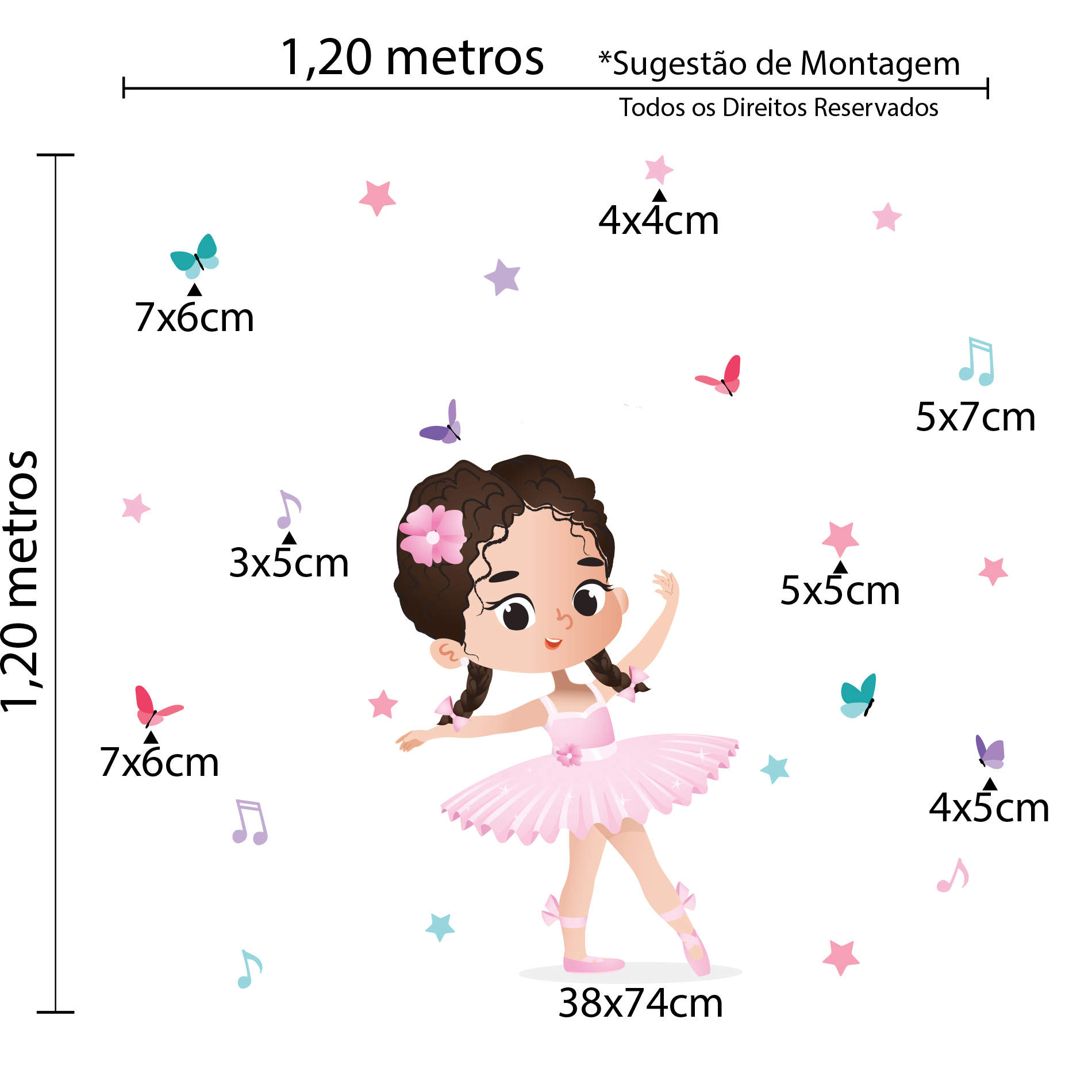 cenario_pequenas_bailarinas_bailarina_Cabelo_castanho_dimensoes