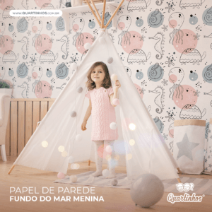Papel de Parede Fundo do Mar