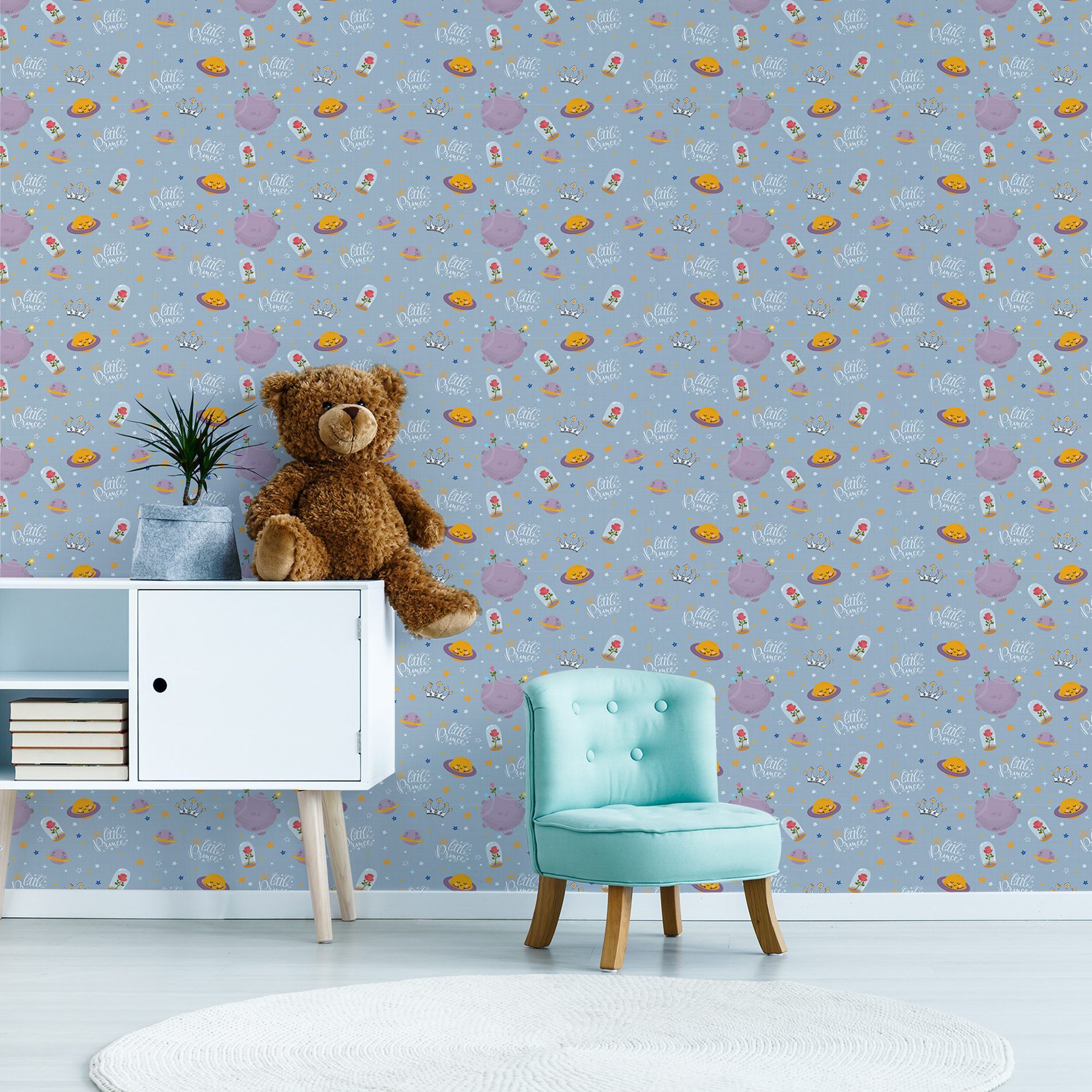 Papel de Parede Pequeno Principe 2,70x0,57m