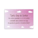 Placa Decorativa Santo Anjo do Senhor 20x30cm