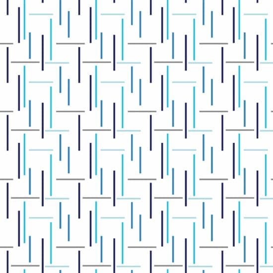Papel de Parede Adesivo Geométrico Riscos em Azul 2,70×0,57m