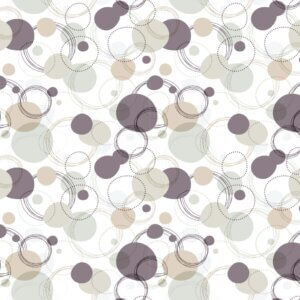 Papel de Parede Circulos Fendi 2,70x0,57m