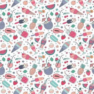 Papel de Parede Adesivo Comida
