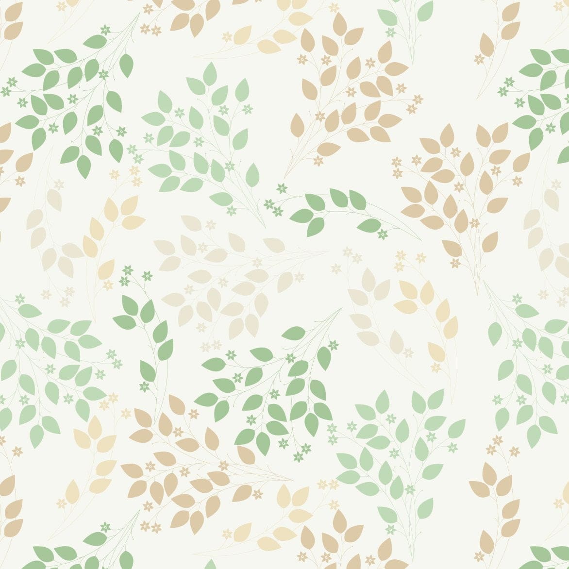 Papel de Parede Adesivo Floral Marrom