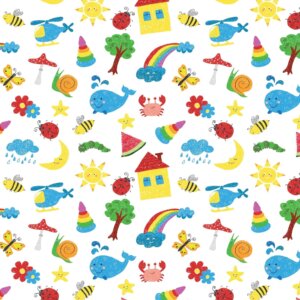 Papel de Parede Adesivo Infantil Infancia