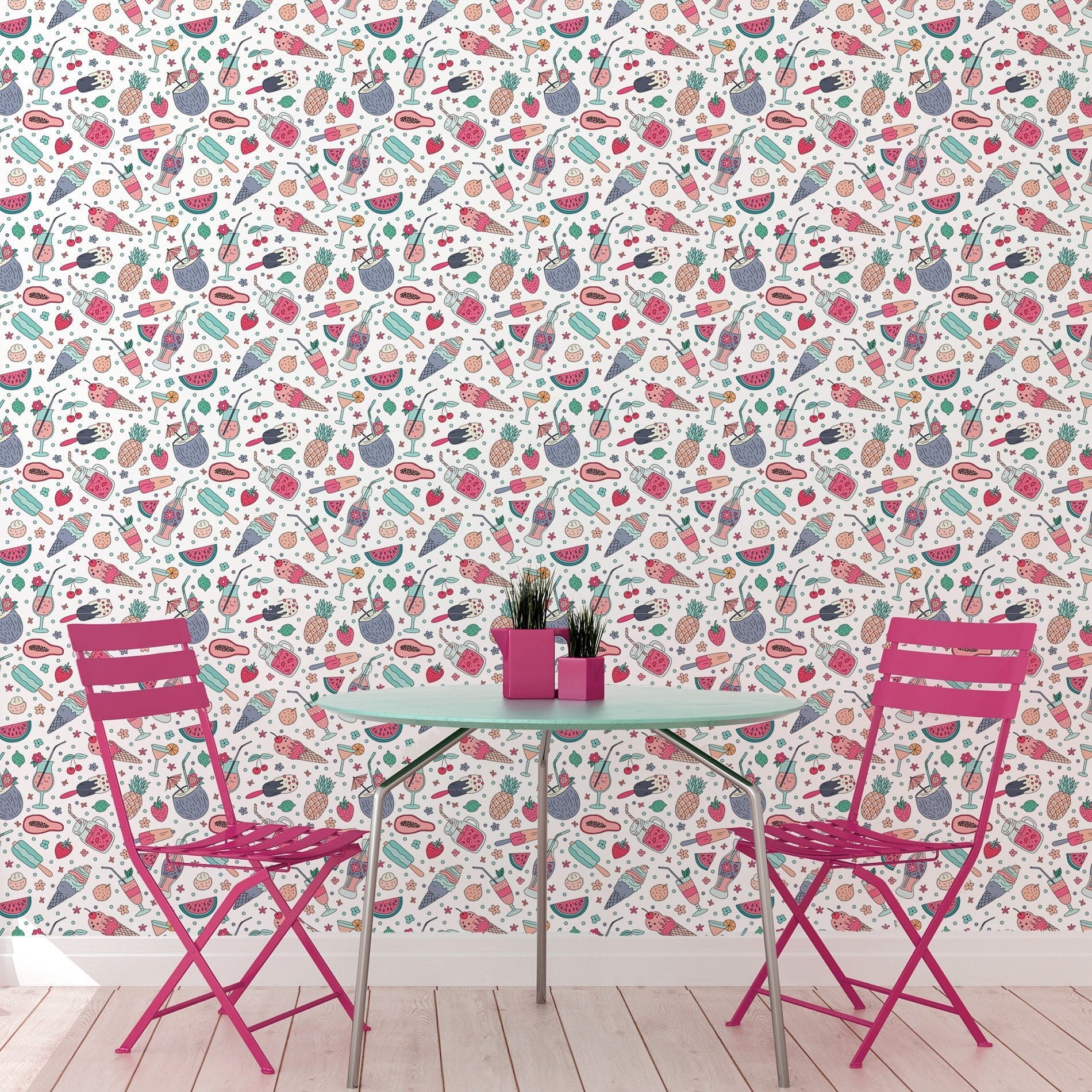 Papel de Parede Adesivo Comida