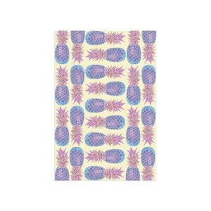 Placa Decorativa Abacaxis Coloridos 20x30cm
