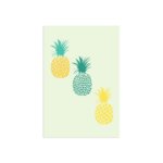 Placa Decorativa Abacaxi Trio MDF 20x30cm