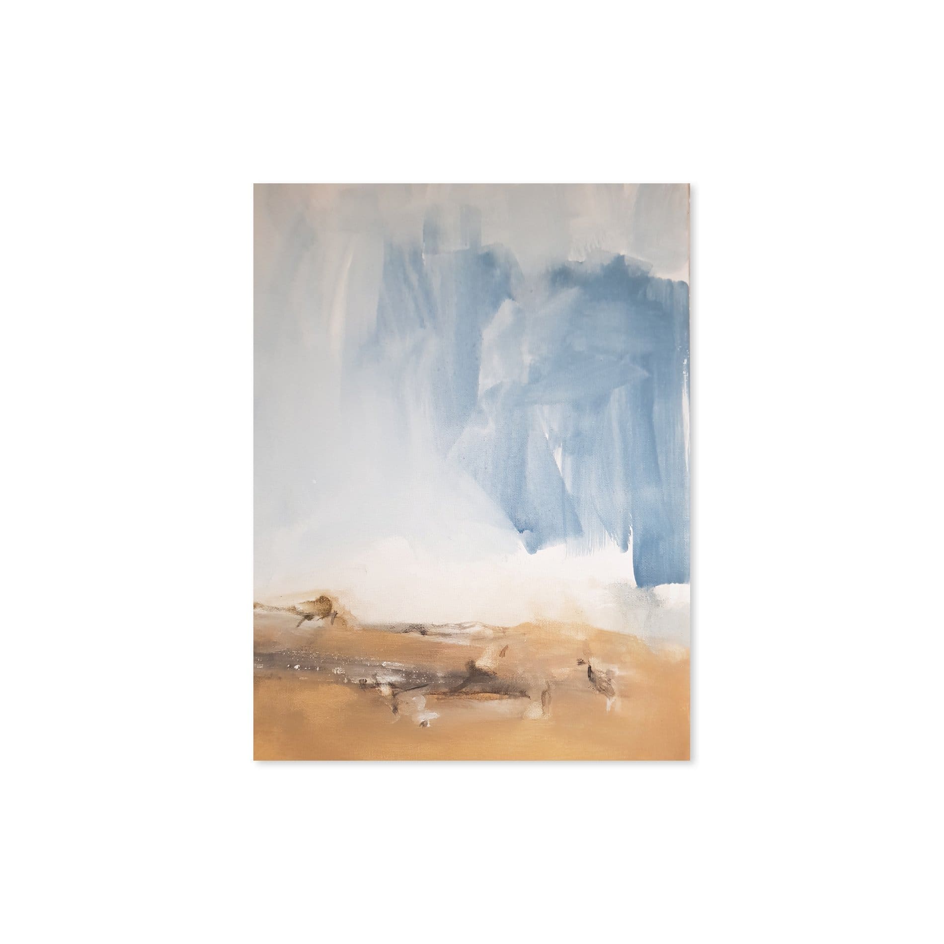 Placa Decorativa MDF Abstrata Deserto 20x30cm